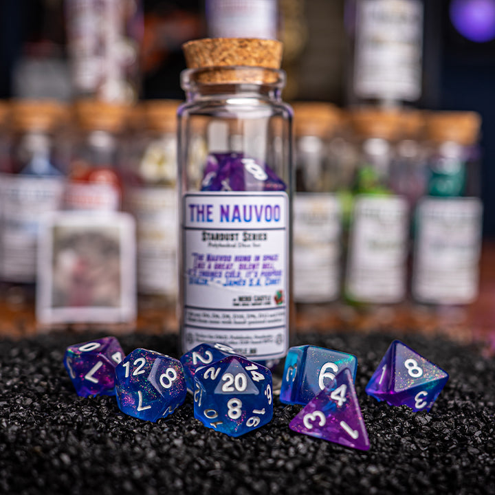 The Nauvoo, Stardust Series, Dice Set