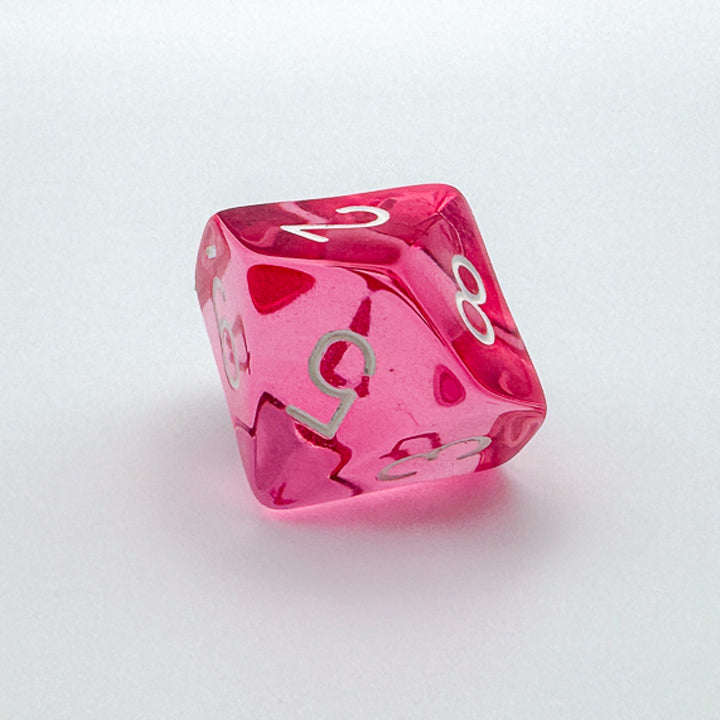 7 Zaruri Chessex, Translucent Pink/White