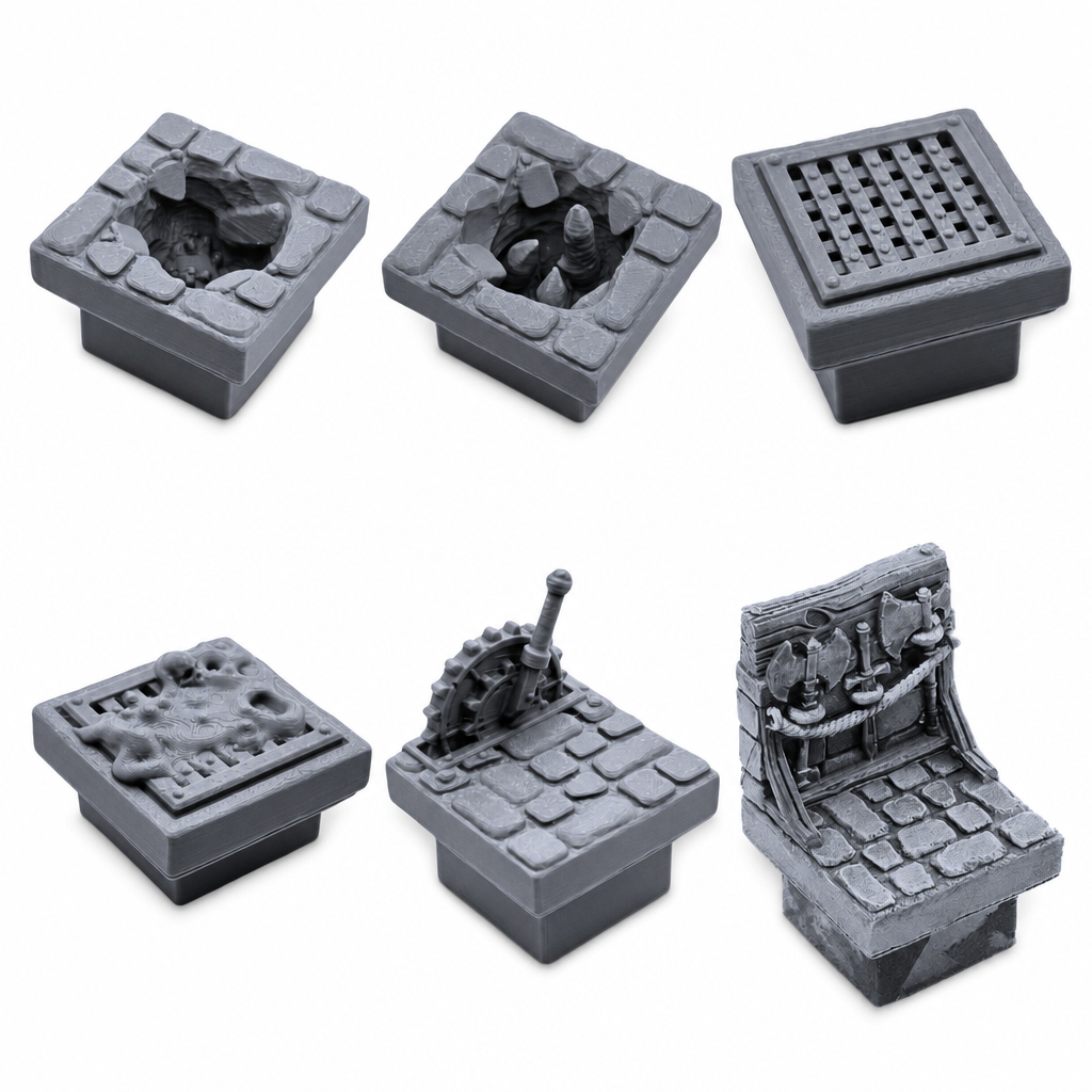 Traps & Hazards Kit, Dungeon Blocks