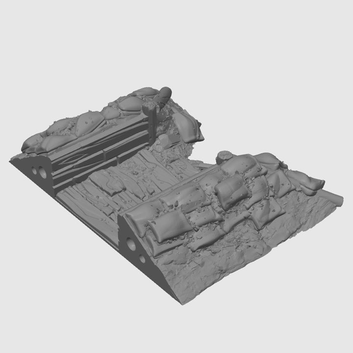 Trenches, Individual Modules, Warhammer 40K Modular Terrain