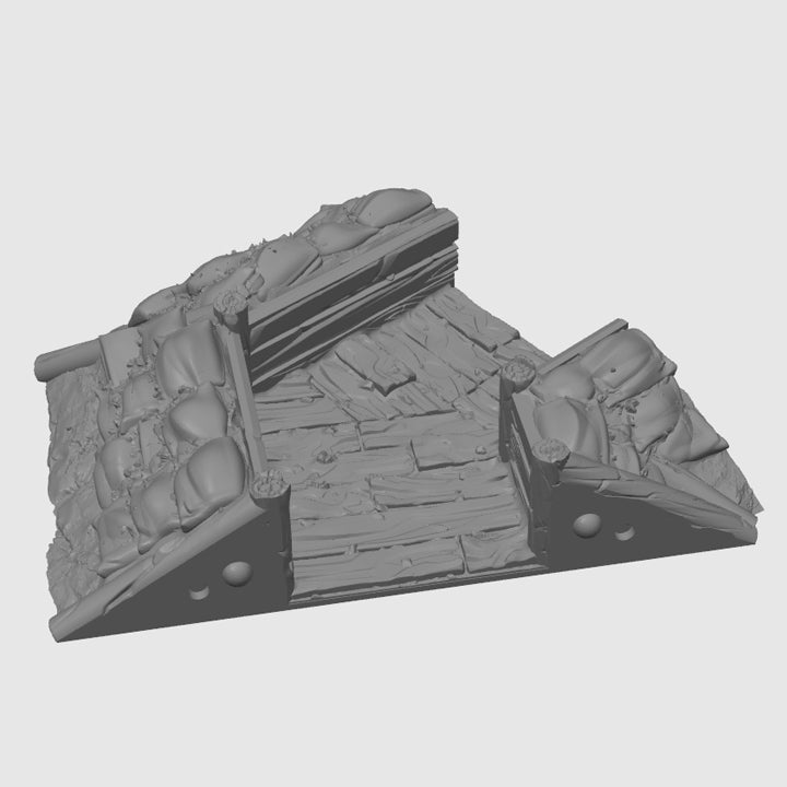 Trenches, Individual Modules, Warhammer 40K Modular Terrain