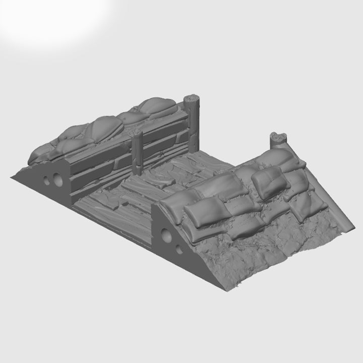 Trenches, Individual Modules, Warhammer 40K Modular Terrain