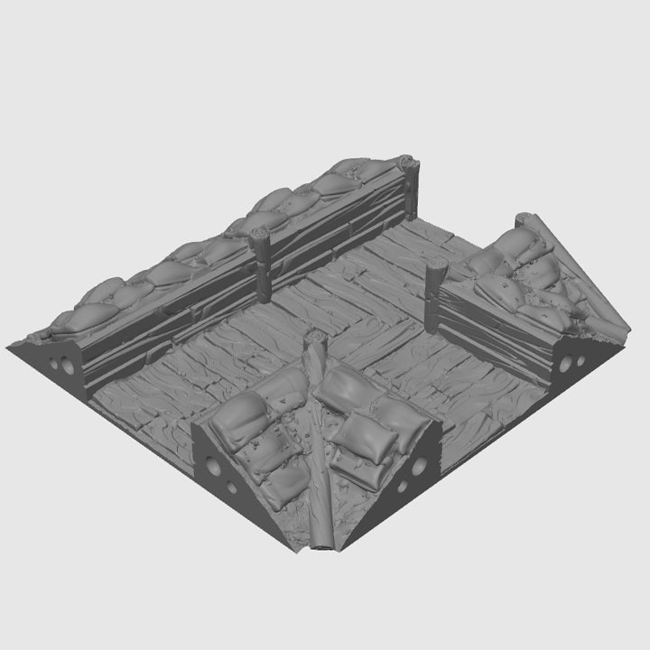 Trenches, Individual Modules, Warhammer 40K Modular Terrain