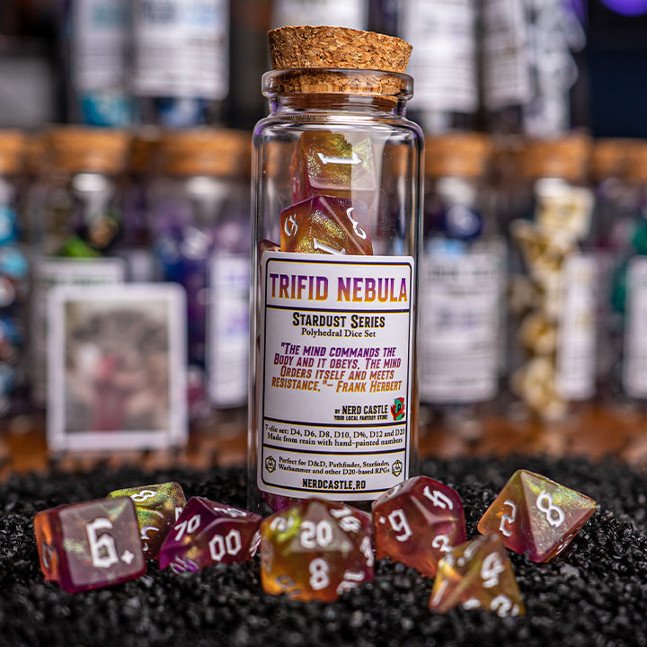 Trifid Nebula, Stardust Series, Dice Set