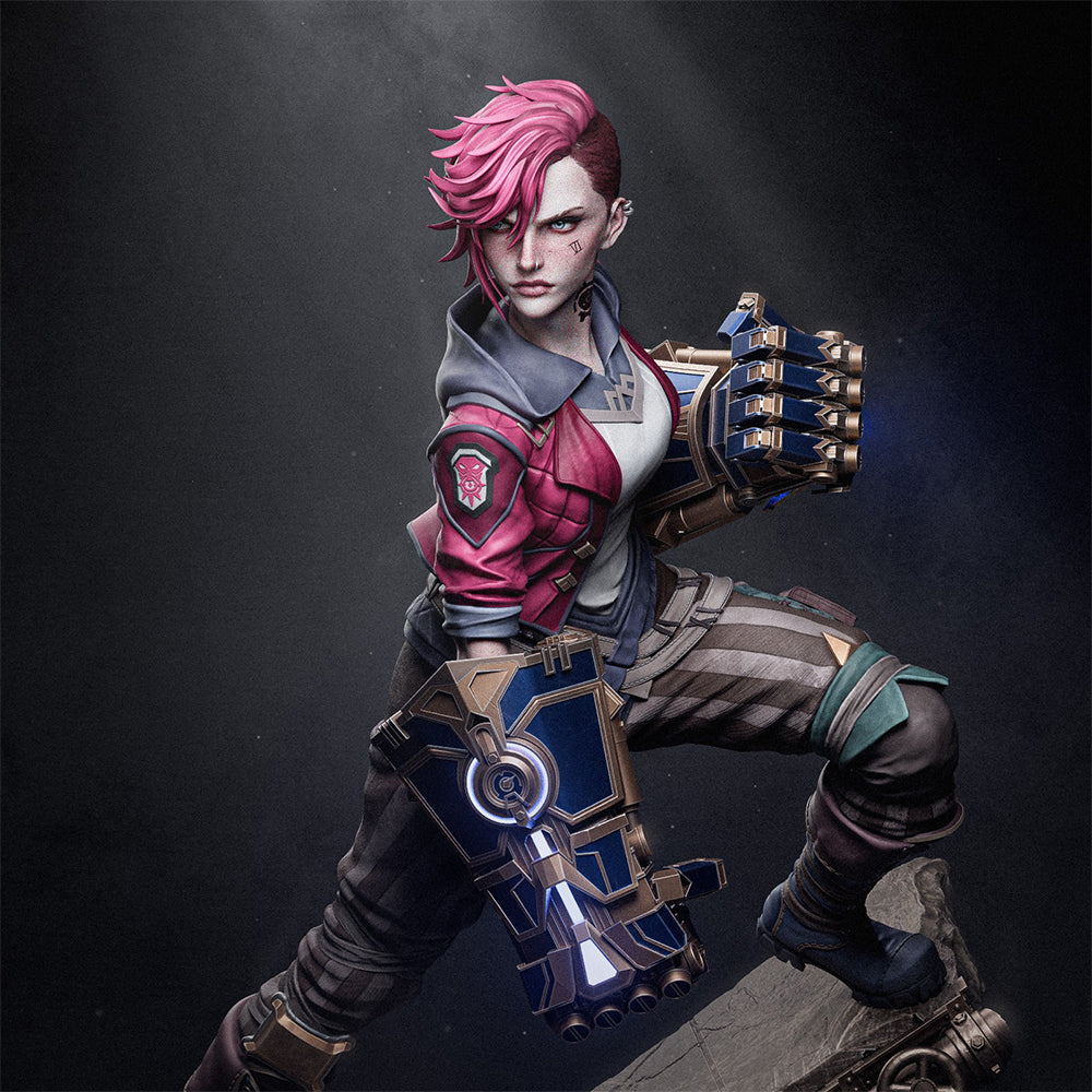 Vi, The Enforcer, Figurine, 10/15/25cm