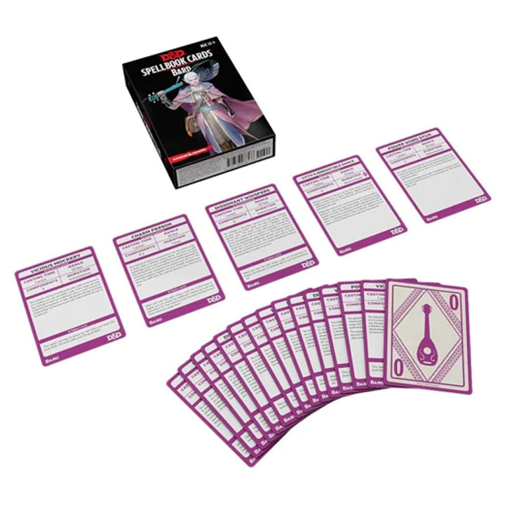 D&D, Spellbook Cards: Bard