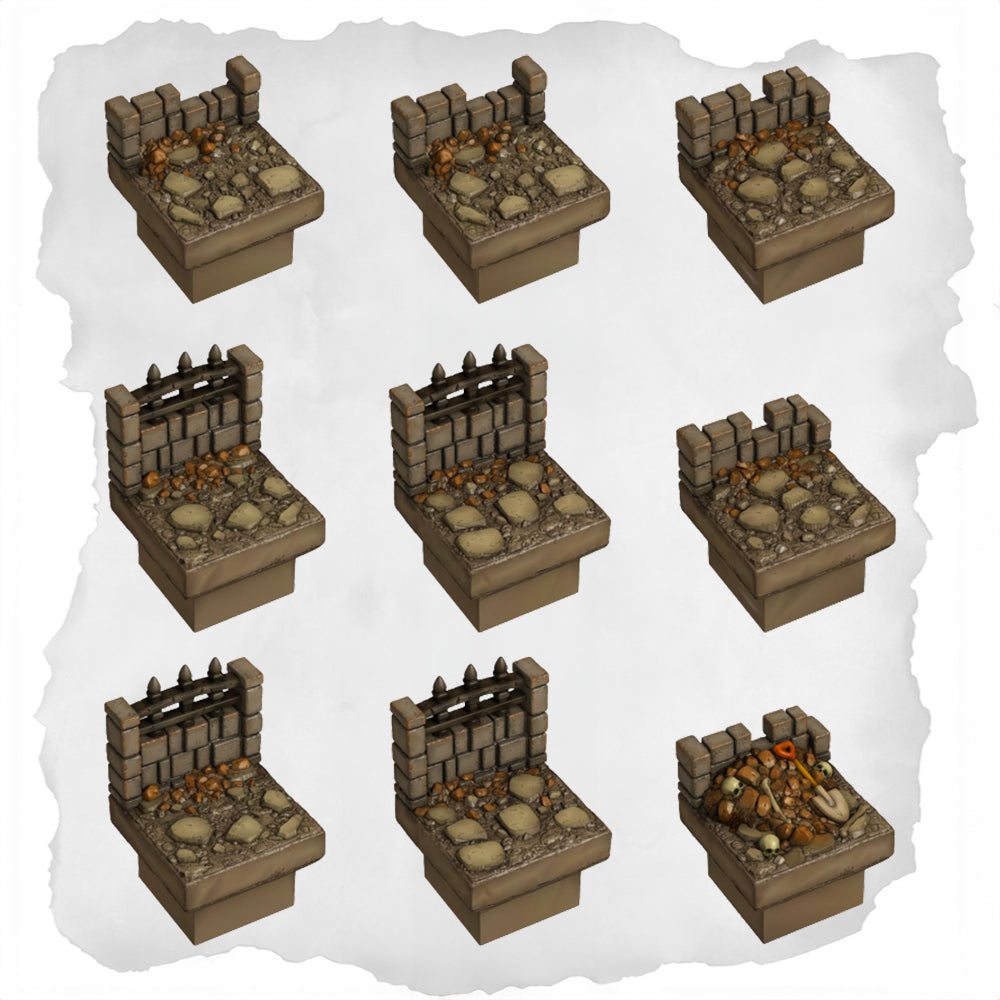 Wall Tiles, Haunted Graveyard Booster Pack