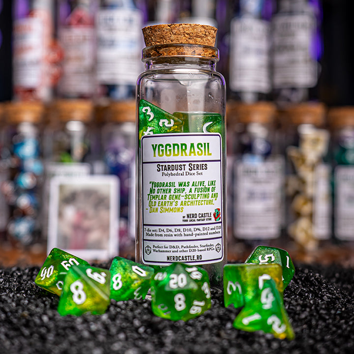 Yggdrasil, Stardust Series, Dice Set