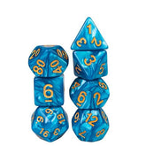 Set 7 Zaruri D&amp;D ~ Aquamarine